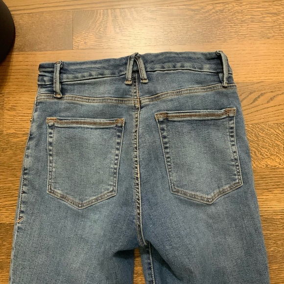 GOOD AMERICAN High Waisted Indigo Medium Wash Skinny Denim Women’s Jeans Size 27 - Picture 9 of 13